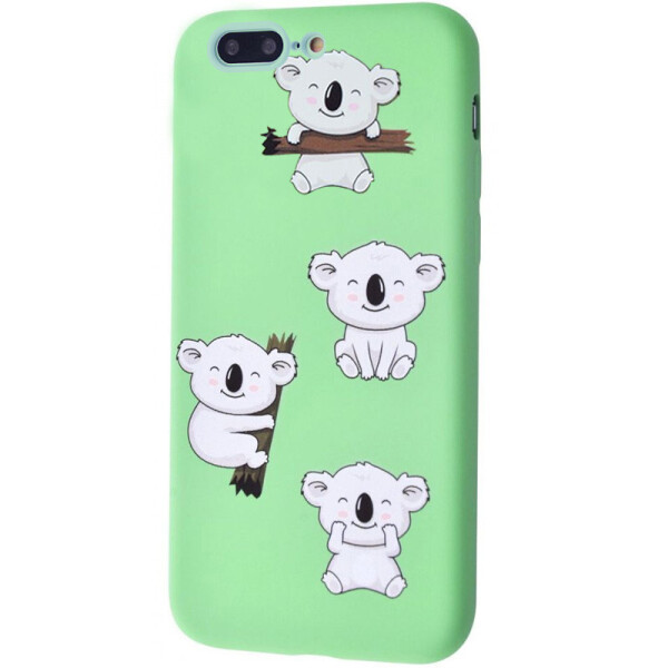 

TPU чехол WAVE Fancy для iPhone 8 plus (5.5) (Koala / Mint gum) (1058740)