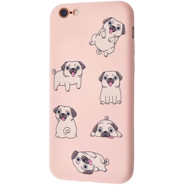 

TPU чехол WAVE Fancy для iPhone 6s (4.7'') (Pug / Pink sand) (1058732)