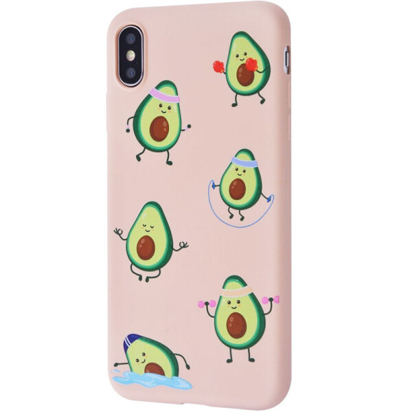 

TPU чехол WAVE Fancy для iPhone X (5.8) (Sports avocado / Pink sand) (1058755)