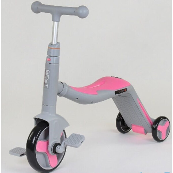

Самокат 3в1 JT 90601 Best Scooter розовый 90793