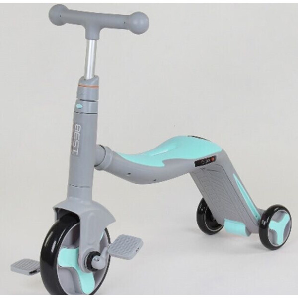 

Самокат 3в1 JT 10181 Best Scooter голубой 90792