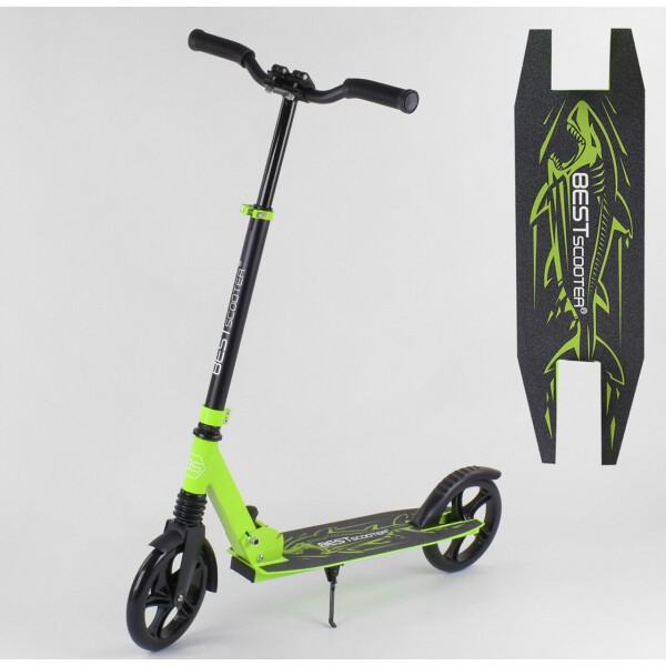 

Самокат двухколесный "Best Scooter" 19147 "SHARK" САЛАТОВЫЙ 98423