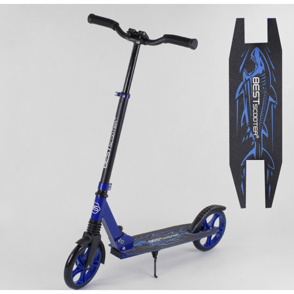 

Самокат двухколесный "Best Scooter" 97540 "SHARK" СИНИЙ 98424