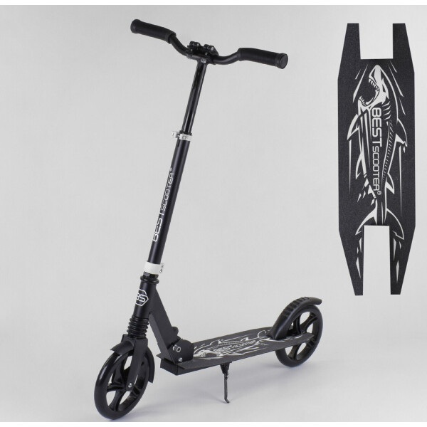 

Самокат двухколесный "Best Scooter" 68848 "SHARK" ЧЕРНЫЙ 98426