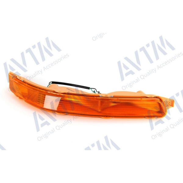 

Указатель поворота Chevrolet Aveo (T200) 2004-2005 SDN/HB правый в бамп.желт.+патрон