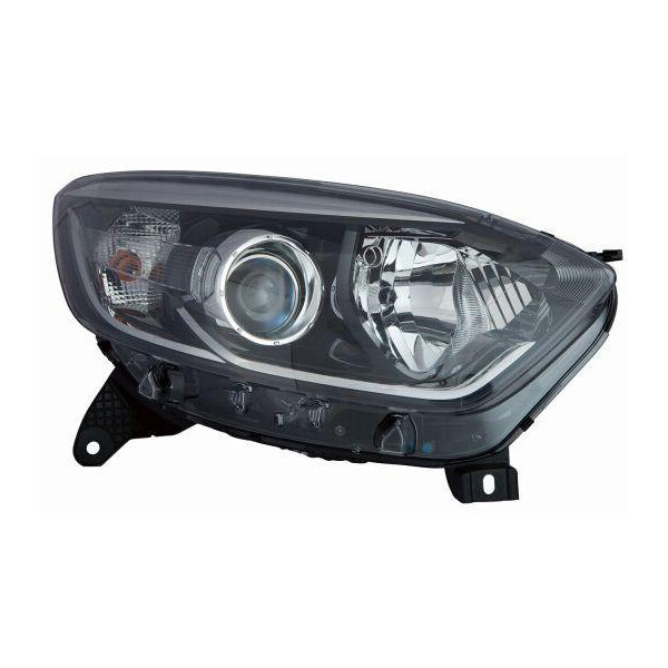 

Фара правая штатная Renault Captur 2013 - 2017, электр., хром. рант, хром. окуляр, (Depo, 551-1199RMLEMN2) - шт.