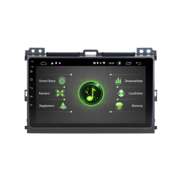 

Штатная магнитола Incar DTA-2209 для TOYOTA LC PRADO 120 2002-2009 Комплектация авто без усилителя