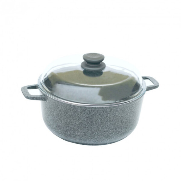 

Кастрюля БИОЛ Granite Gray c крышкой 5 л (K504PC)