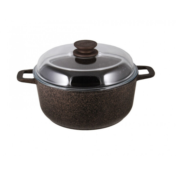 

Кастрюля БИОЛ Granite Brown с крышкой, индукция 4 л (K403IC)(K403IC)