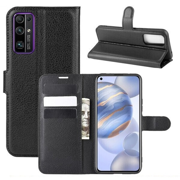 

Чехол Fiji Luxury для Honor 30 Pro / 30 Pro Plus книжка черный
