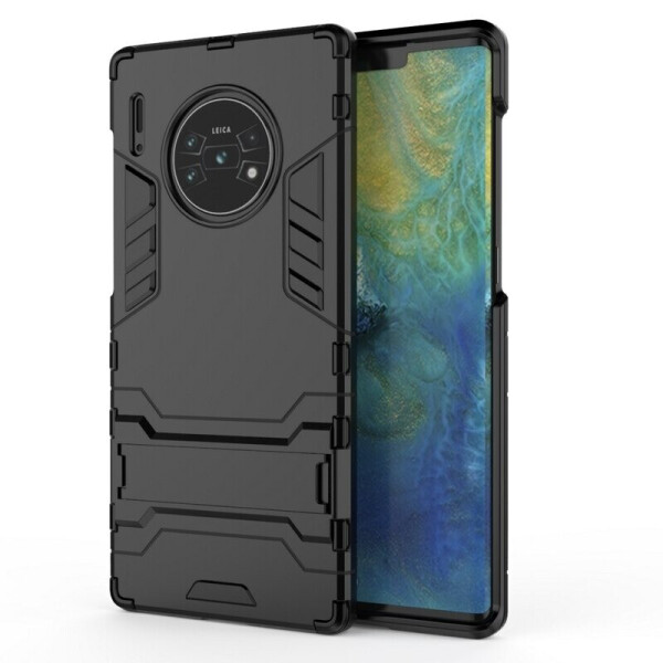 

Чехол Fiji Hybrid для Huawei Mate 30 Pro бампер с подставкой черный
