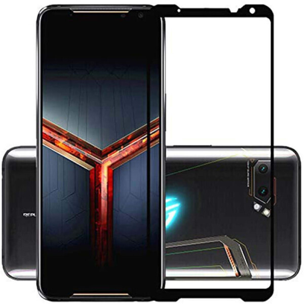 

Защитное стекло LUX для Asus ROG Phone 2 (ZS660KL) Full Сover черный 0,3 мм в упаковке