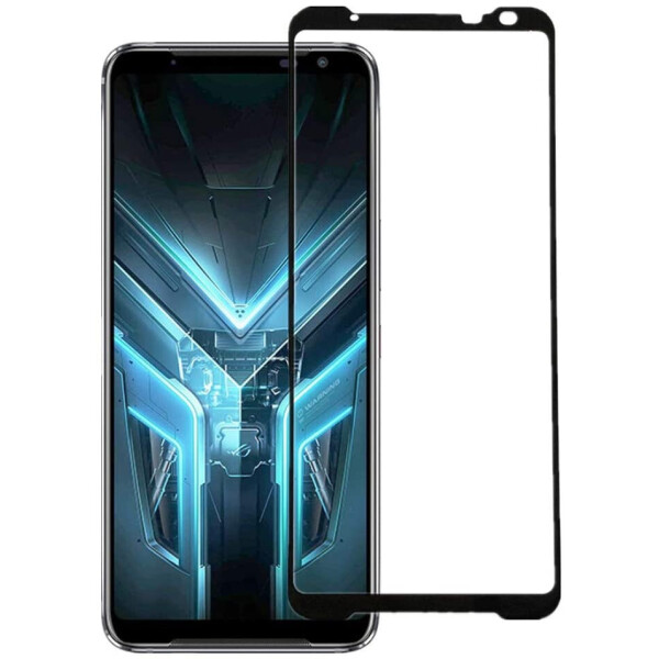 

Защитное стекло LUX для Asus ROG Phone 3 (ZS661KS) Full Сover черный 0,3 мм в упаковке