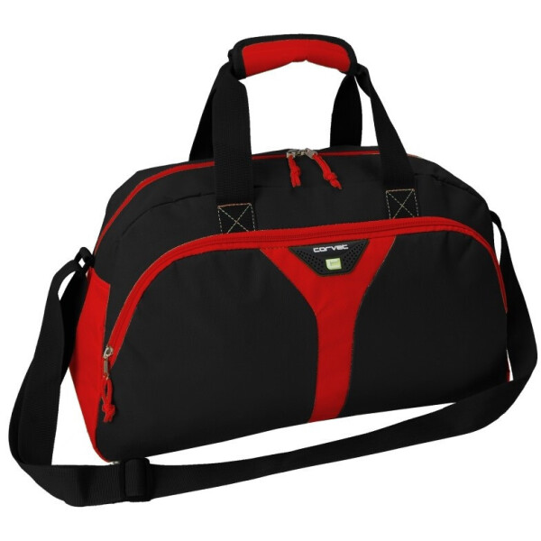 

Спортивная сумка 24L Corvet SB1028-85 черная с красным