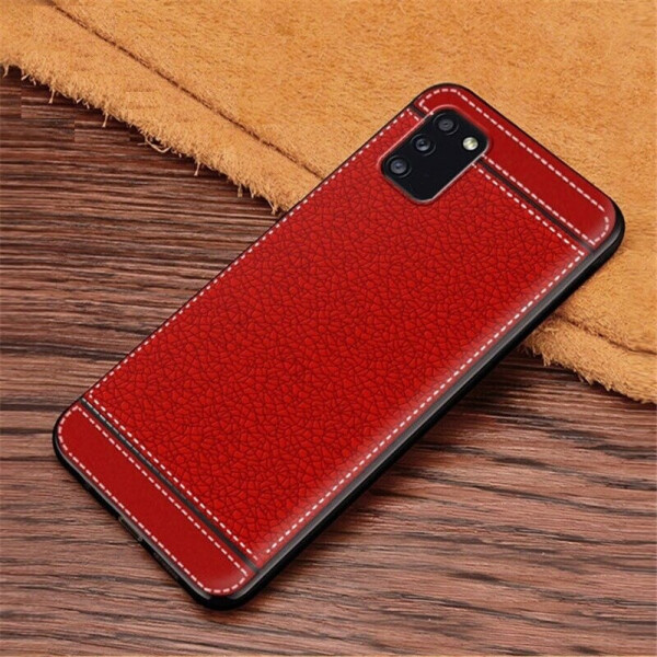 

Чехол Fiji Litchi для Samsung Galaxy S10 Lite (G770) силикон бампер с рифленой текстурой красный
