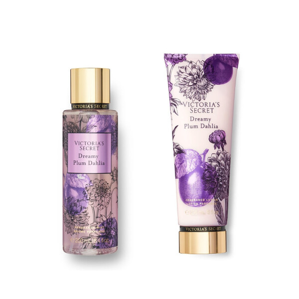 

Подарунковий набір Dreamy Plum Dahlia (Fragrance Mist/Fragrance Nourishing Hand & Body Lotion) Victoria's Secret VSS00642 250 мл/236 мл