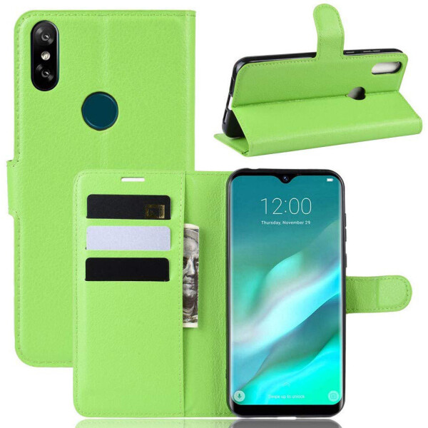 

Чехол Luxury для Doogee Y8 книжка зеленый