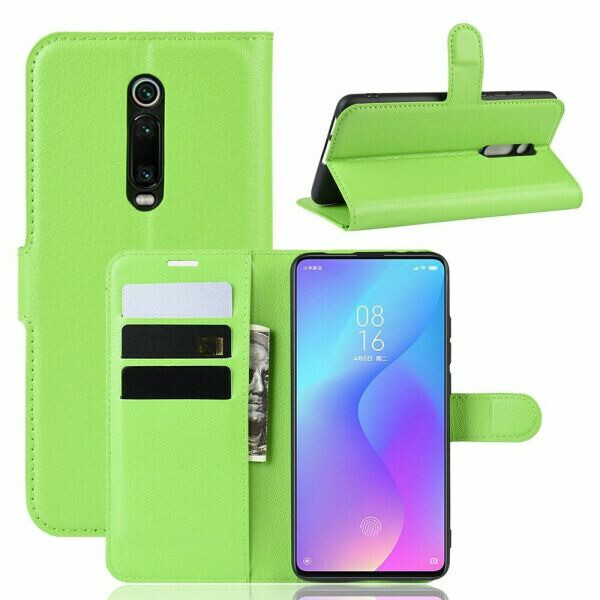 

Чехол Luxury для Xiaomi Mi 9T / Mi 9T Pro книжка зеленый