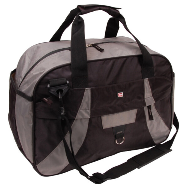 

Спортивная сумка 28L Corvet SB1002 черная с серым