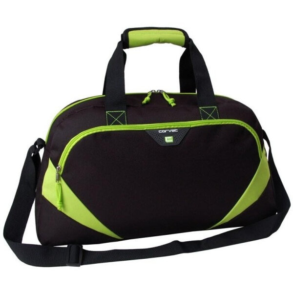 

Спортивная сумка 24L Corvet SB1032-84 черная с салатовым