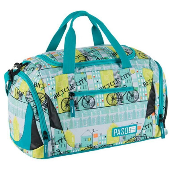

Сумка для фитнеса Paso 22L, 17-019UF салатовая