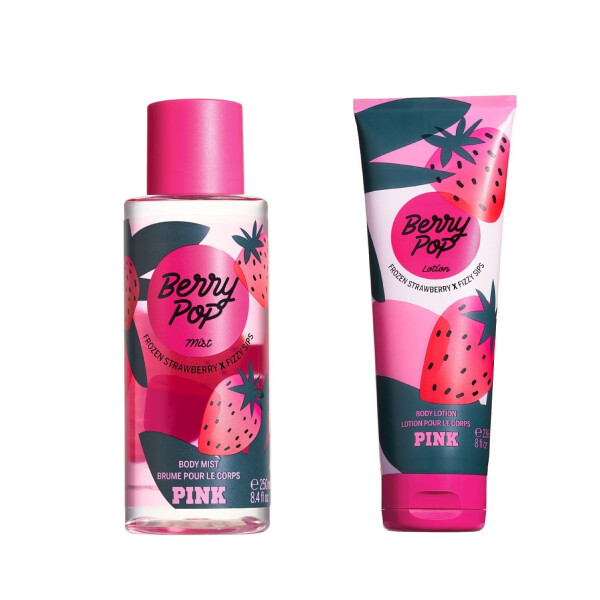 

Подарунковий набір PINK Berry Pop (Fresh-Pressed Body Mist/Fresh-Pressed Body Lotion) Victoria's Secret VSS00644 250 мл/236 мл