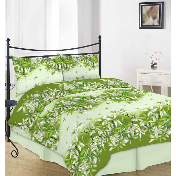 

Постельное белье ZASTELLI 20-0938 Green бязь Gold полуторное 145х210