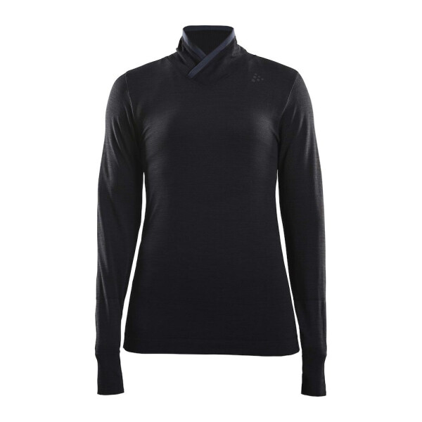 

Термофутболка Craft Fuseknit Comfort Wrap LS Woman размер L цвет 999000 (1906591)
