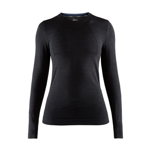 

Термофутболка Craft Fuseknit Comfort RN LS Woman размер S цвет B99000 (1906592)