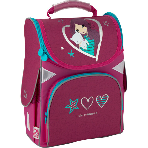 

Рюкзак школьный GoPack Education каркасний 5001-3 Little princess (GO20-5001S-3)