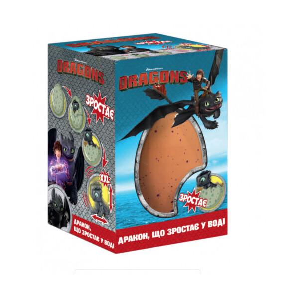 

Растущая игрушка в яйце - DreamWorks Dragons (13328)