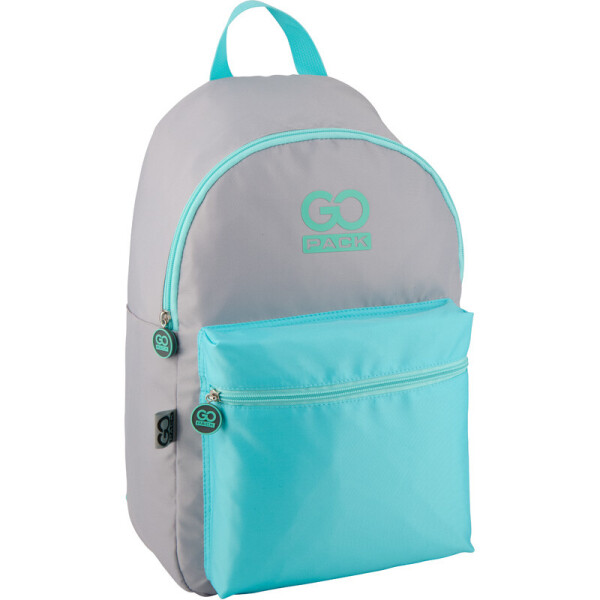 

Рюкзак GoPack Сity 159-1 серый, мятный (GO20-159L-1)