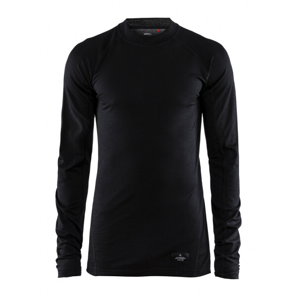 

Термофутболка Craft Merino Lightweight CN LS Man размер L цвет 999000 (1906618)