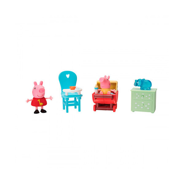 

Игровой набор Peppa - В ГОСТЯХ У МАЛЫША АЛЕКСАНДРА (2 фигурки, аксессуары, свет) (PEP0493)