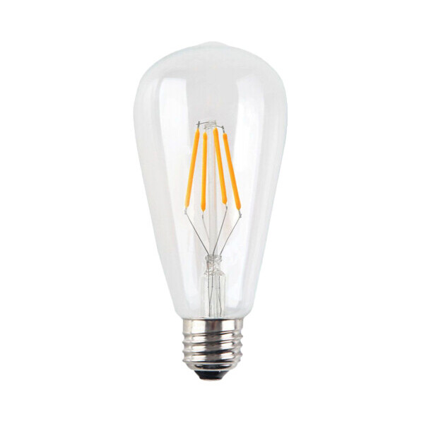 

LED лампа Эдисона ST64 4w 4000 прозрачное стекло
