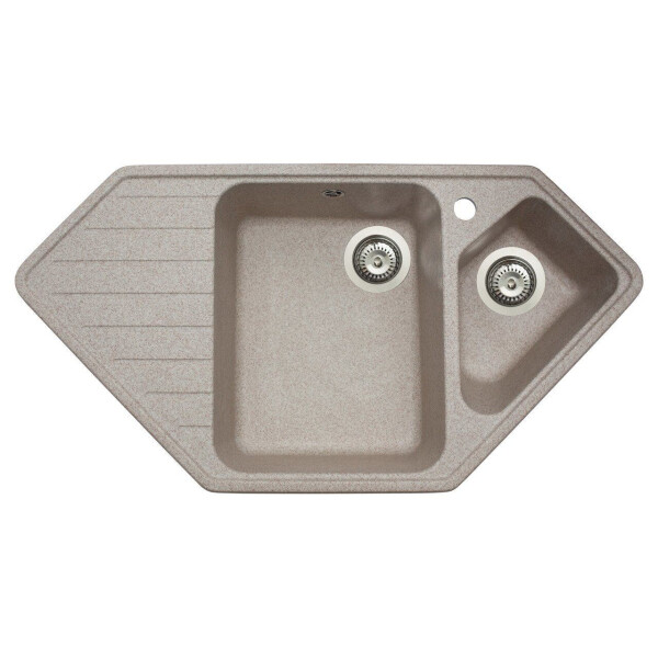 

Кухонная мойка гранитная Miraggio Tirrion sand 967x493x210 00209604, Sand