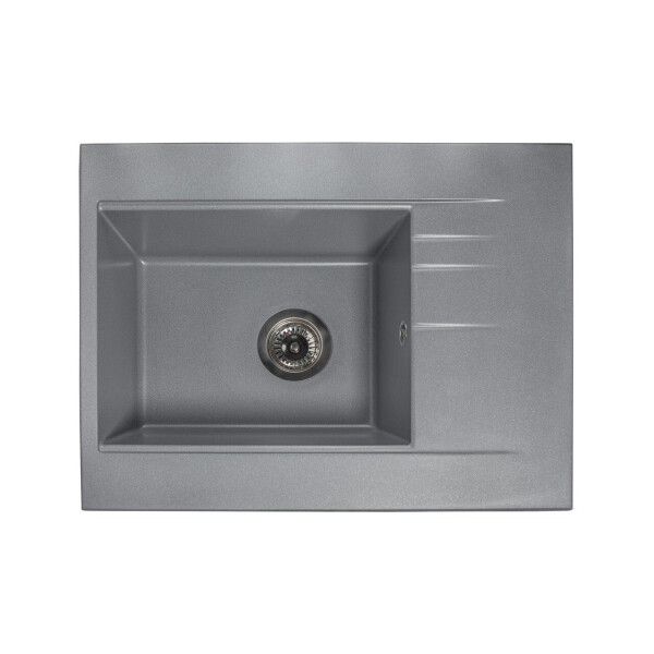

Кухонная мойка гранитная Miraggio Bodrum 650 gray 649x500x220 00206606, Серый