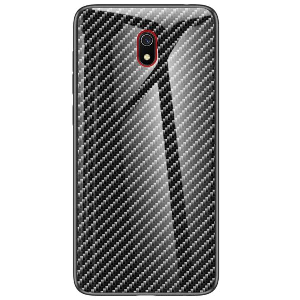 

TPU+Glass чехол Twist для Xiaomi Redmi 8a, Черный (is_00000033190_4)
