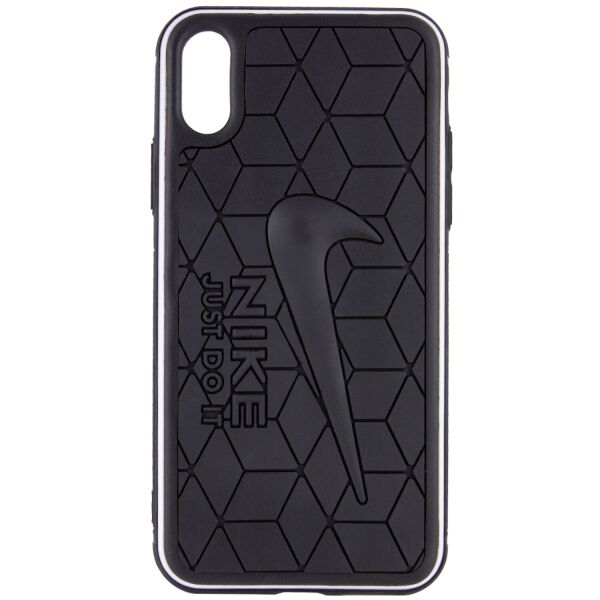 

TPU Чехол Sneakers для Apple iPhone XS Max (6.5") Черный / Nike (is_00000033680_3)