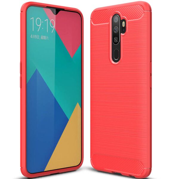 

TPU чехол Slim Series для Oppo A5 (2020) Красный (is_00000036830_1)