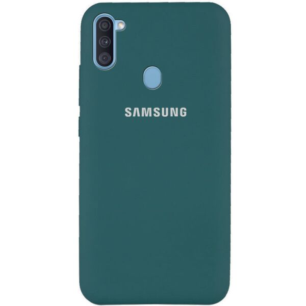 

Чехол Silicone Cover Full Protective (AA) для Samsung Galaxy A11 Зеленый / Pine green (is_00000036207_11)