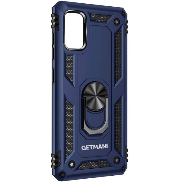 

Ударопрочный чехол GETMAN Serge Ring for Magnet для Samsung Galaxy A31 Темно-синий (is_00000036072_4)