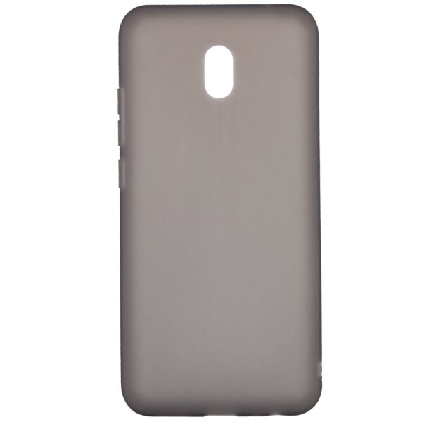 

Силиконовый матовый полупрозрачный чехол для Xiaomi Redmi 8 Черный / Black (is_00000033615_8)