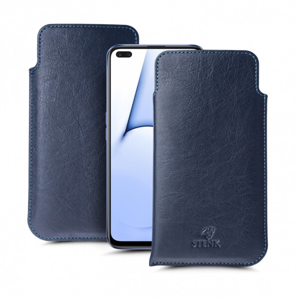 

Футляр Stenk Elegance для Realme X50 5G Синий