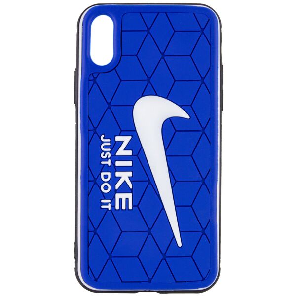 

TPU Чехол Sneakers для Apple iPhone XS Max (6.5") Синий / Nike (is_00000033680_1)
