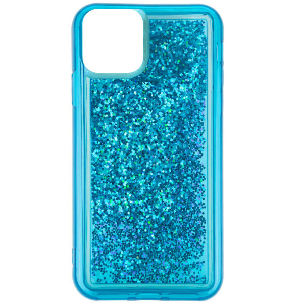 

TPU+PC чехол Sparkle (glitter) для Apple iPhone 12 Pro / 12 (6.1'') Синий (149227)