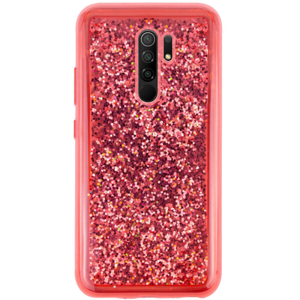 

TPU+PC чехол Sparkle (glitter) для Xiaomi Redmi 9 Красный (138335)