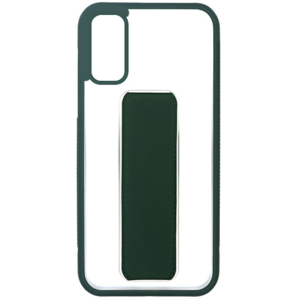 

Чехол TPU+PC Hand holder для Samsung Galaxy S20 Dark green (156719)