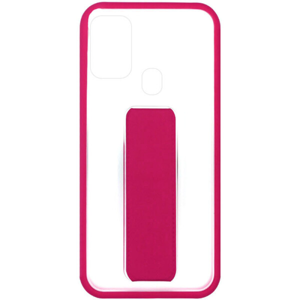 

Чехол TPU+PC Hand holder для Samsung Galaxy A21s Малиновый (156700)