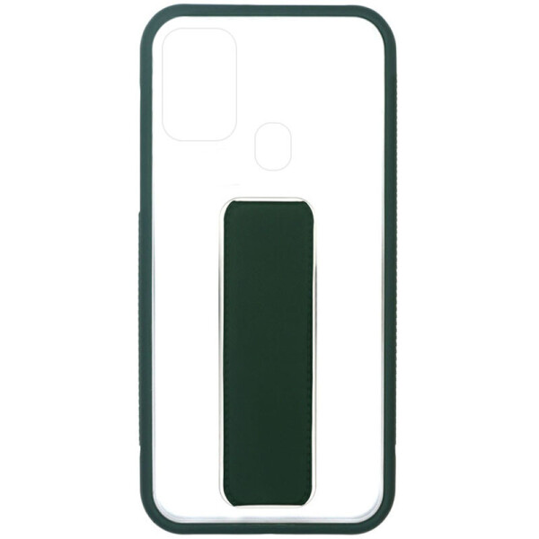 

Чехол TPU+PC Hand holder для Samsung Galaxy A21s Dark green (156701)